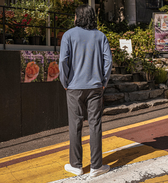 (L-5XL)<BR>쿠사티 長袖Tシャツ
