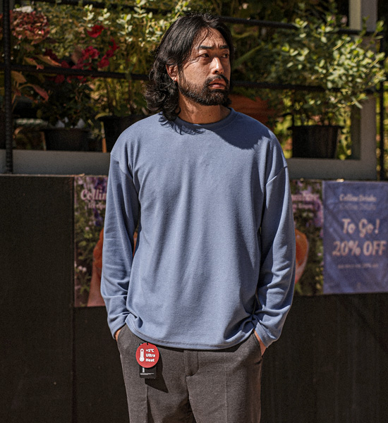 (L-5XL)<BR>쿠사티 長袖Tシャツ