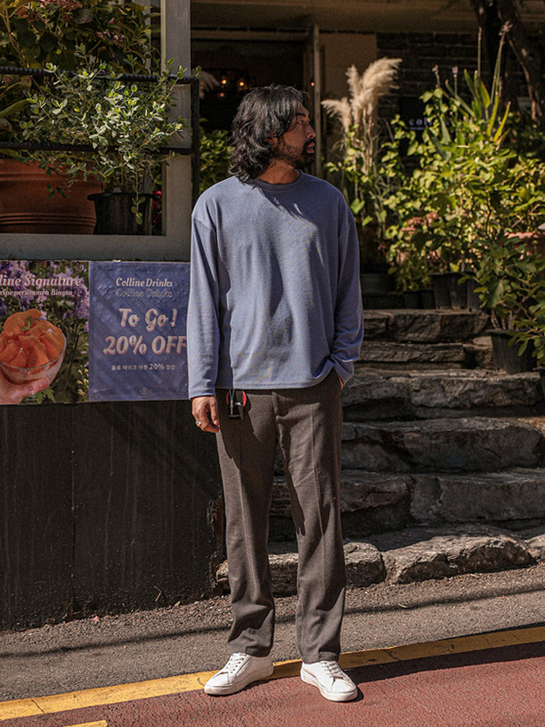 (L-5XL)<BR>쿠사티 長袖Tシャツ