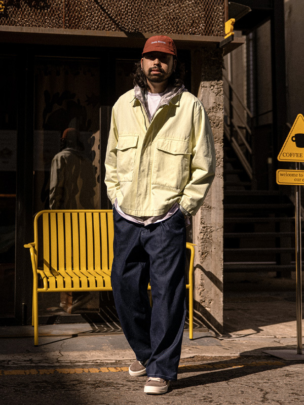 (XL-6XL)<br>마티하 カラーフィールドジャケット 88603