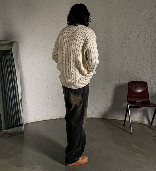 <br>(XL-6XL)<br>바토사노 ツイストニット