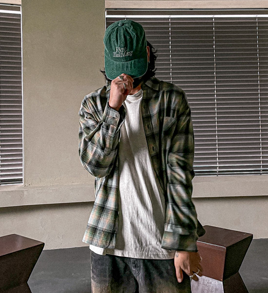 (L-5XL)<BR>토마다루 チェック柄のシャツ