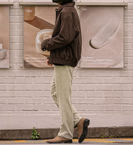 (XL-6XL)<br>번햄 스웨이드점퍼