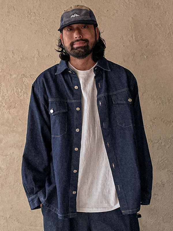 (XL-5XL)<br>샤루디 デニムシャツ&ジャケット