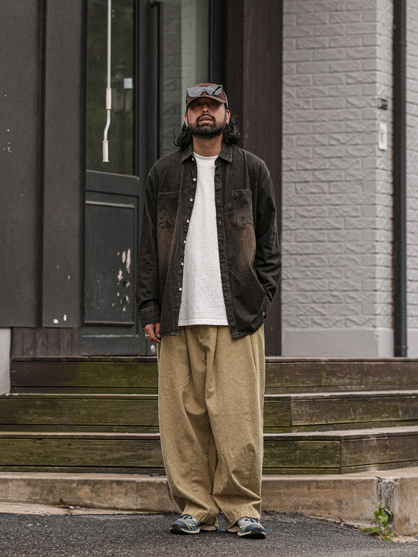 (L-4XL)<br>크런저 デニムシャツ 106