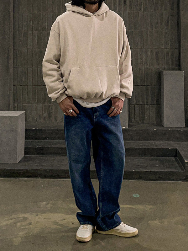 (S-3XL)<br>모트비 セミワイドフィット デニムパンツ #02