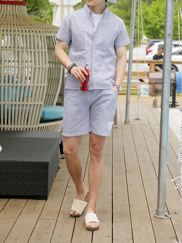 <br><font color="#fd0303">[365SALE]</font><br><font color="#2046a7">★교환/반품불가★</font><br>인기순 시어서커스트라이프팬츠(腰バンディング)