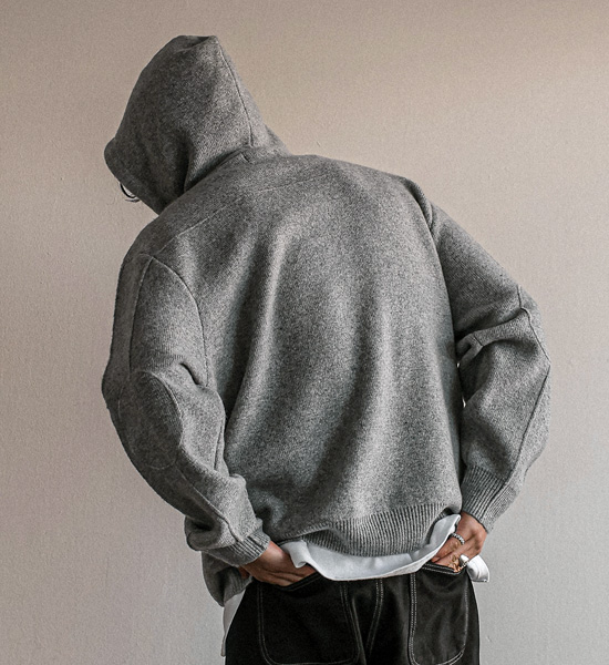 (M-5XL)<BR>코밸리스 니트후드