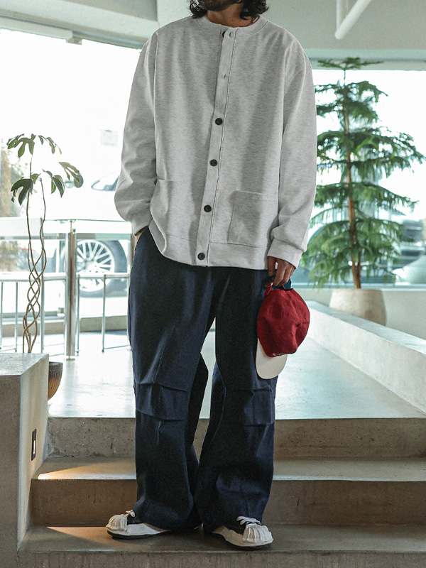 (XL-6XL)<BR>테노우 ワイドフィット ノンウォッシュジーンズ バンディングパンツ