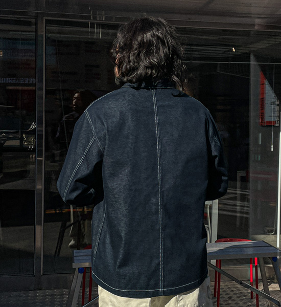 (XL-6XL)<BR>차탄 생지데님자켓