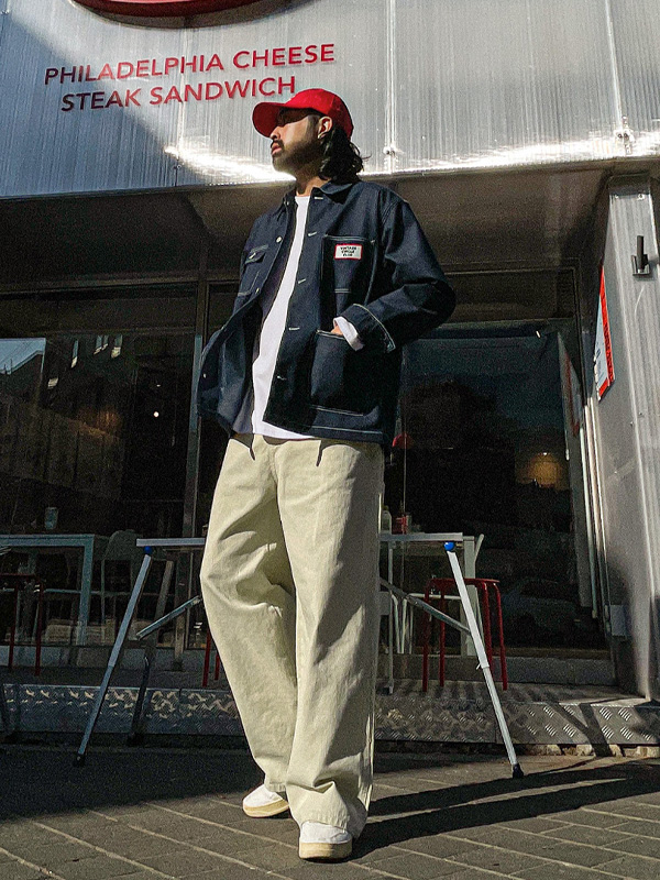 (XL-6XL)<BR>차탄 생지데님자켓