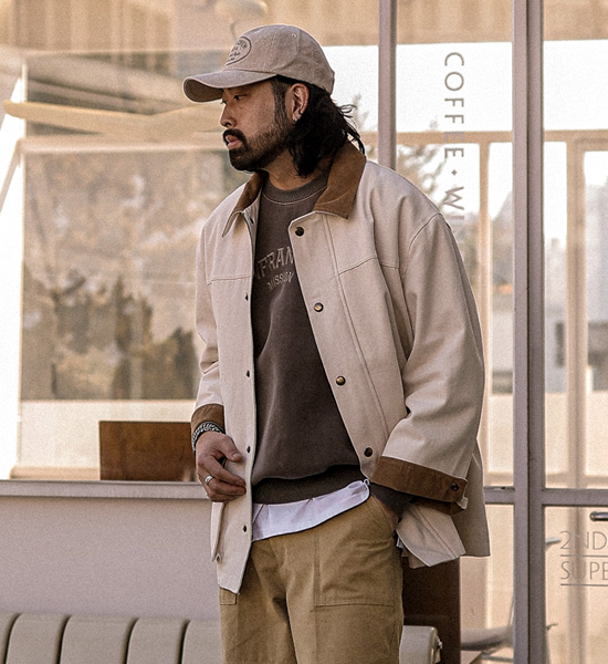 (XL-6XL)<BR>마칸두라 作業ジャケット