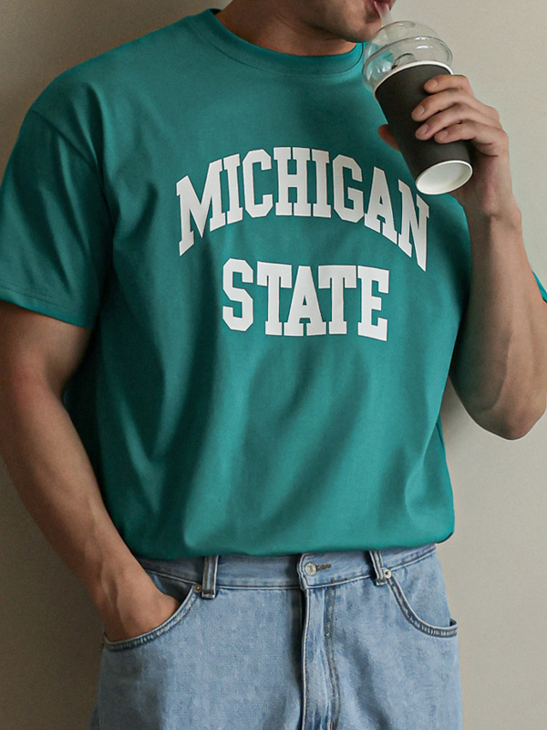 (L-5XL)<BR>트지키 半そでティー