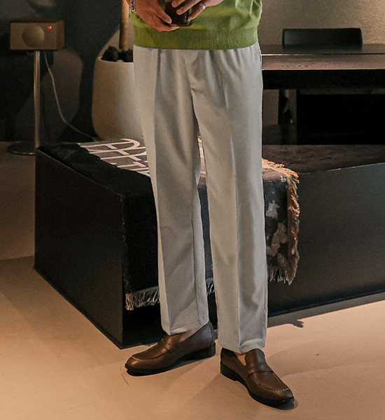 (S-3XL)<br>카란즈 スリムフィット バンディングパンツ<br><font color="#fb5ec9"><B>[1+1]</B></font>