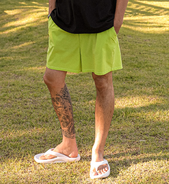 (M-4XL)<BR>우피치 バンディング半ズボン 375