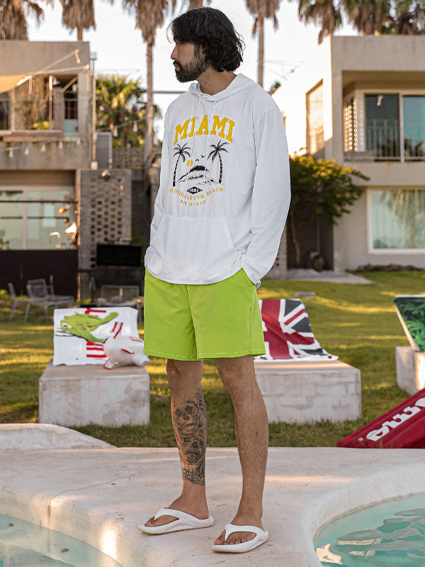 (M-4XL)<BR>우피치 バンディング半ズボン 375