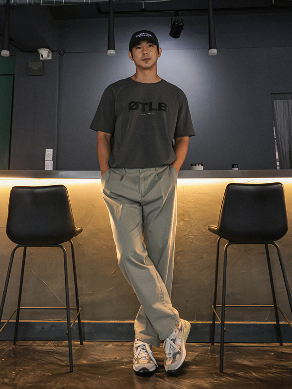 (M-5XL)<BR>사스티 標準フィット バックバンディング 綿パンツ (70夏)