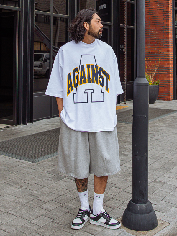 (XL~6XL)<br>리버스에이 半そでティー