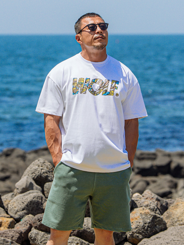 <br><font color="#fd0303">[365SALE]</font><br><font color="#2046a7">★교환/반품불가★</font><br>라토니아 WOLF 半そでティー