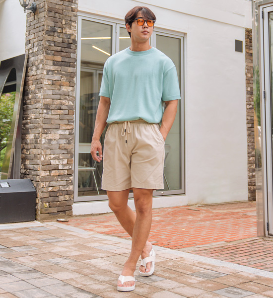 (L-5XL)<br>헤이미쉬 半袖のニット