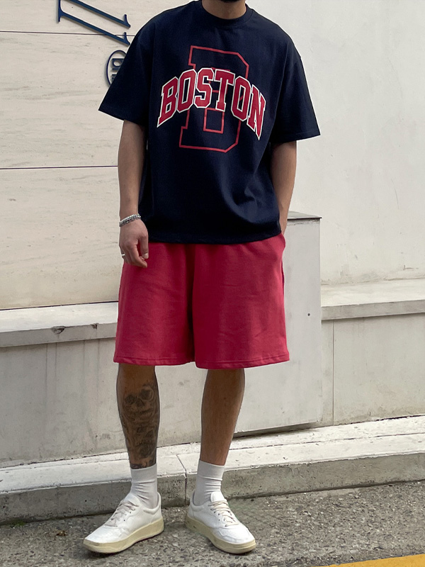 (2XL-5XL)<BR>오코너 보스턴 半そでティー