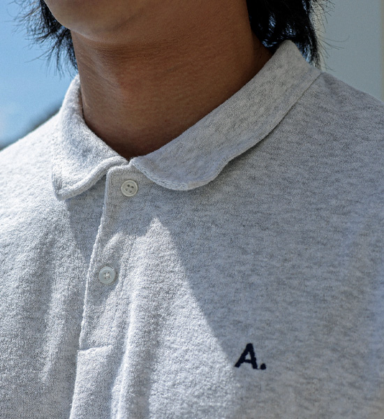 (2XL-5XL)<BR>바투아 半袖襟Tシャツ