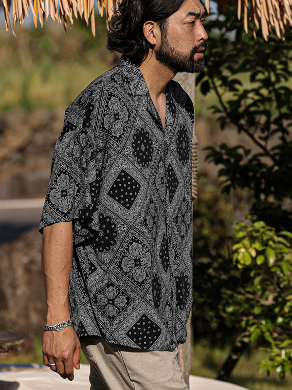 (XL-6XL)<BR>타사보 半袖シャツ