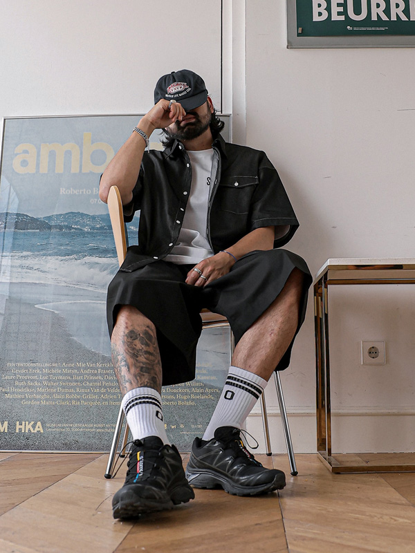 (XL-5XL)<br>틴시야 ノンウォッシュジーンズ 半袖シャツ