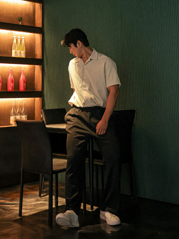 (XL-4XL)<br>포스클 시어서커 半袖シャツ