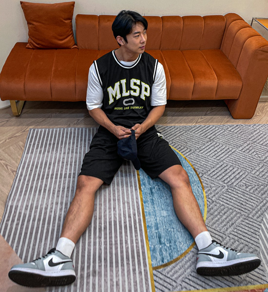 (XL-4XL)<br>모찰리 袖なし+난디망 バンディング半ズボン