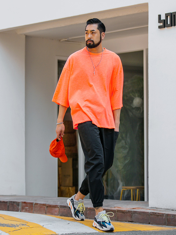 (XL~6XL)<br>점보 半そでティー