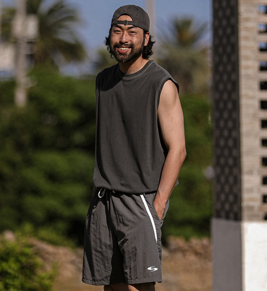 (L-5XL)<BR>머렐스 顔料 袖なし