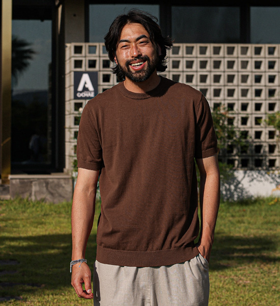 (L-5XL)<br>라토단 半袖のニット DT23113<BR><B><FONT COLOR="#ff4800">[追加割引]</FONT></B>