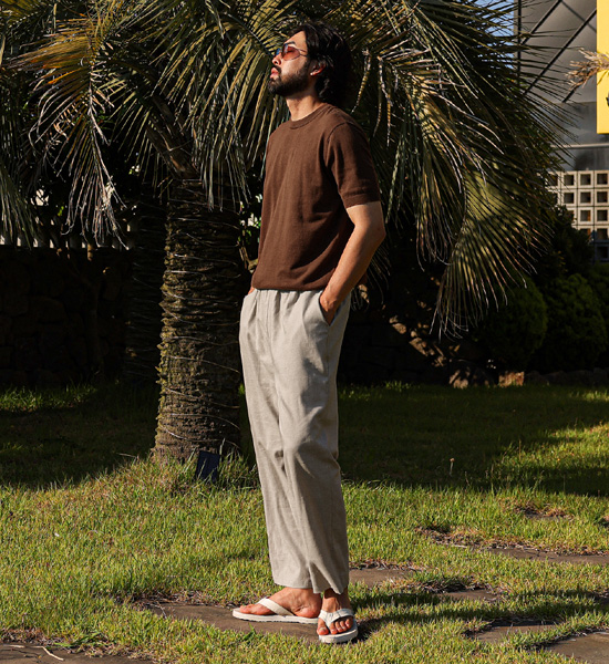 (L-5XL)<br>라토단 半袖のニット DT23113<BR><B><FONT COLOR="#ff4800">[追加割引]</FONT></B>