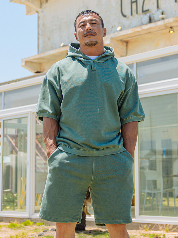 (3XL-6XL)<br>로나이프 半袖パーカー