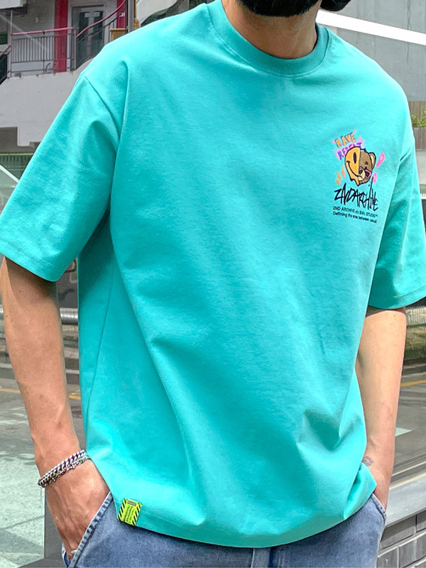 (L-5XL)<BR>레이베어 半そでティー