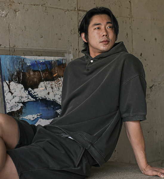(XL-6XL)<br>로나이프 半袖パーカー