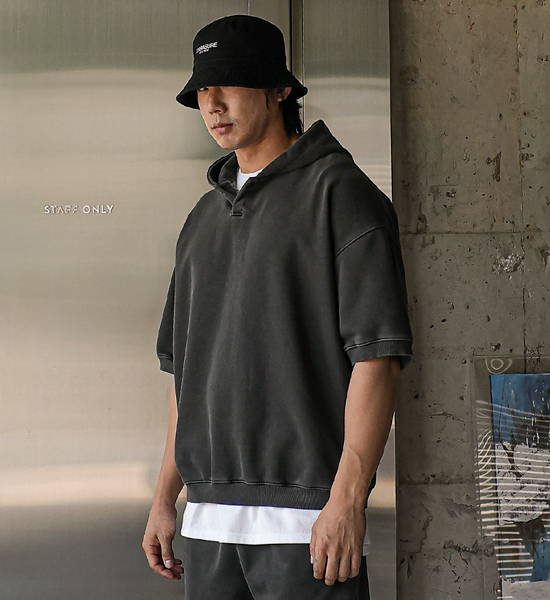 (XL-6XL)<br>로나이프 半袖パーカー