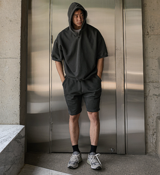 (XL-6XL)<br>로나이프 半袖パーカー