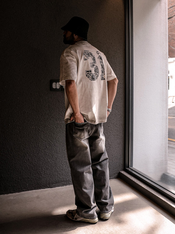 (XL-6XL)<BR>크로리버 半そでティー 7050