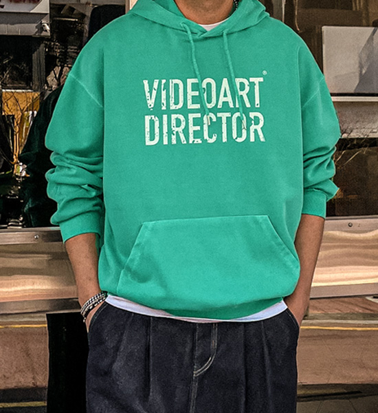 (M-5XL)<BR>리브턴 顔料 フードティーシャツ