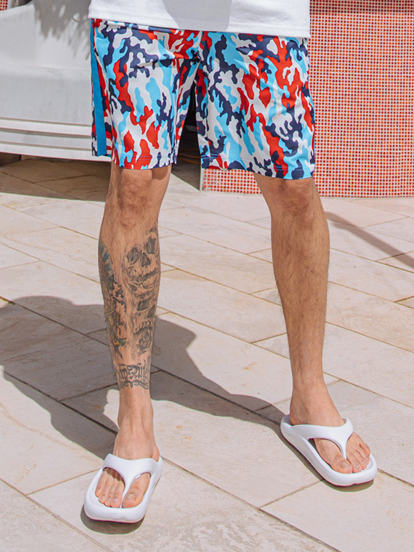 (M-4XL)<BR>여름좋아 카모 ウェイクパンツ