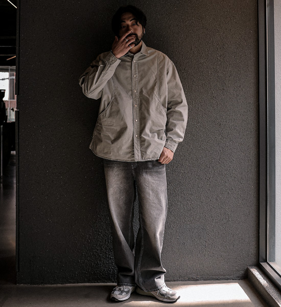 (S-6XL)<br>로더스비 セミワイドフィット デニムパンツ #05