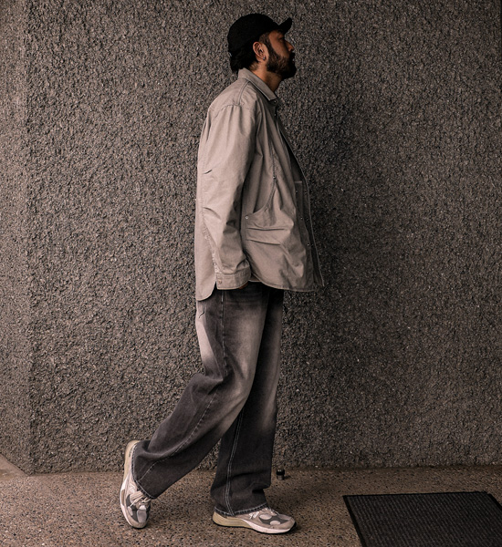 (S-6XL)<br>로더스비 セミワイドフィット デニムパンツ #05