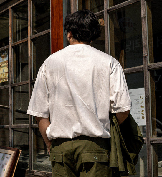 (XL-6XL)<BR>노티그로 顔料 半そでティー