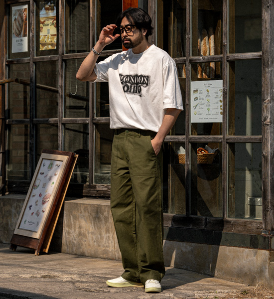 (XL-6XL)<BR>노티그로 顔料 半そでティー