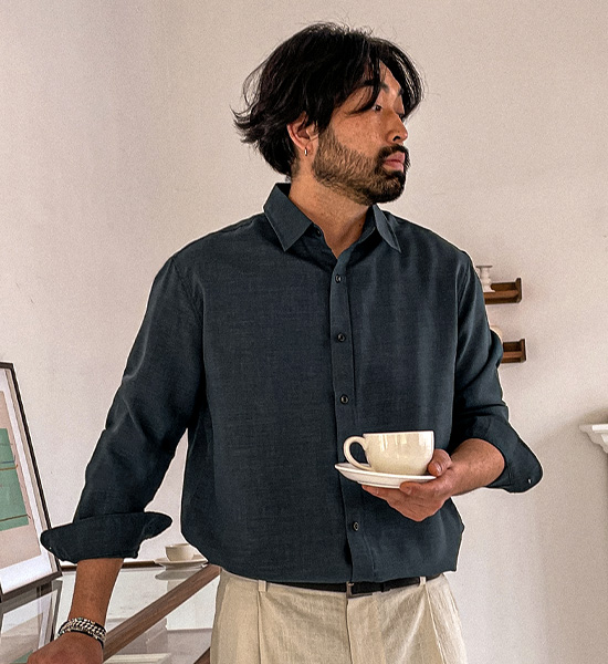 (L-5XL)<BR>스털링 シャツ