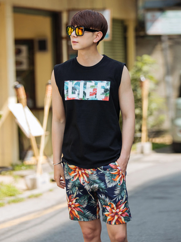 (M-2XL)<br>Life 袖なし