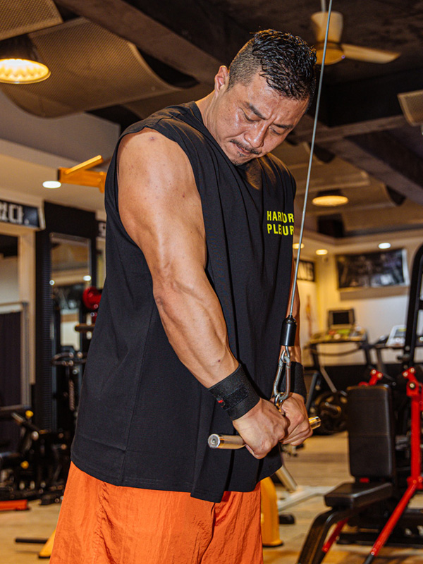 (2XL-5XL)<br>하드코어 袖なし