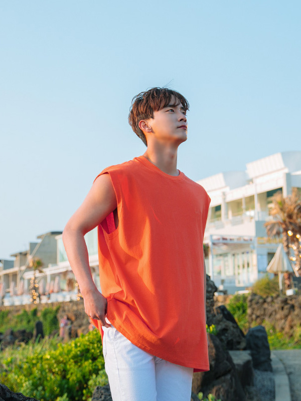 (L-5XL)<br>라이츠 favorite バックスリットタンクトップ